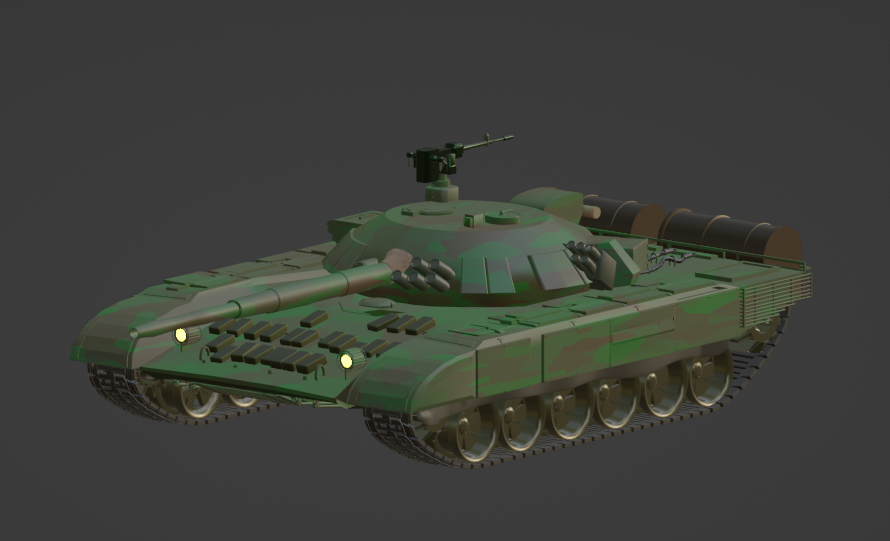 T72  Soviet tank preview image 1